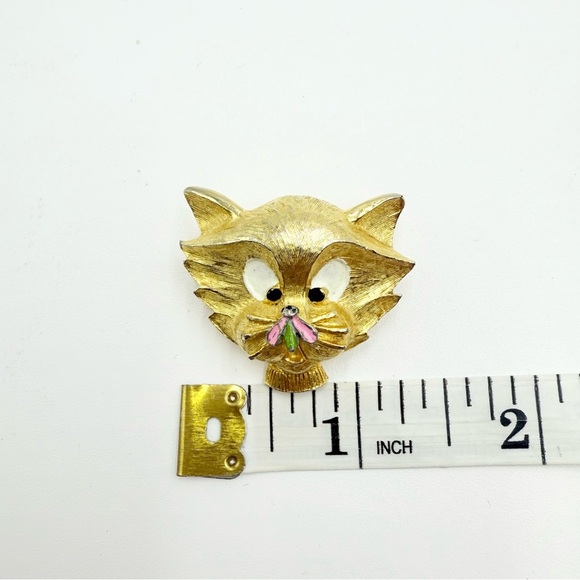Jonette Jewelry Co. J.J. Cat Brooch Whimsical Figural Pin - Picture 6 of 6